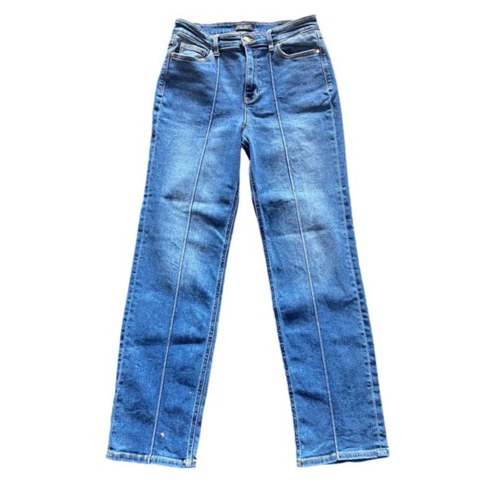 Judy Blue Los Angeles‎ Straight Fit Medium Wash Denim Jeans Women Size 11 30